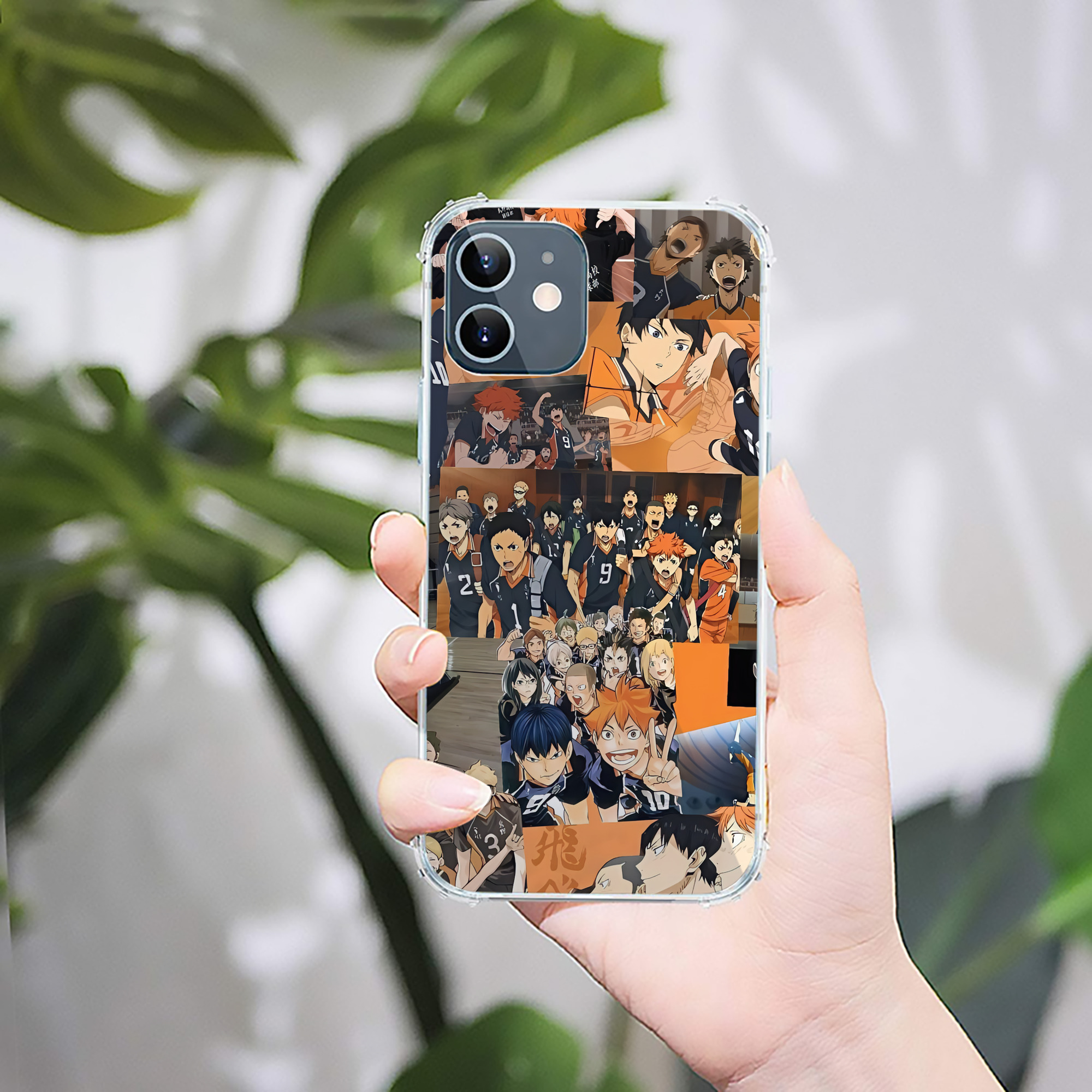 （画像用） ハイキュー!! Haikyu!! 【iPhone 12シリーズ対応】透明スマホケース（クリアソフトケース）